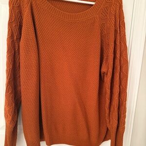 Women's Orange Sweater